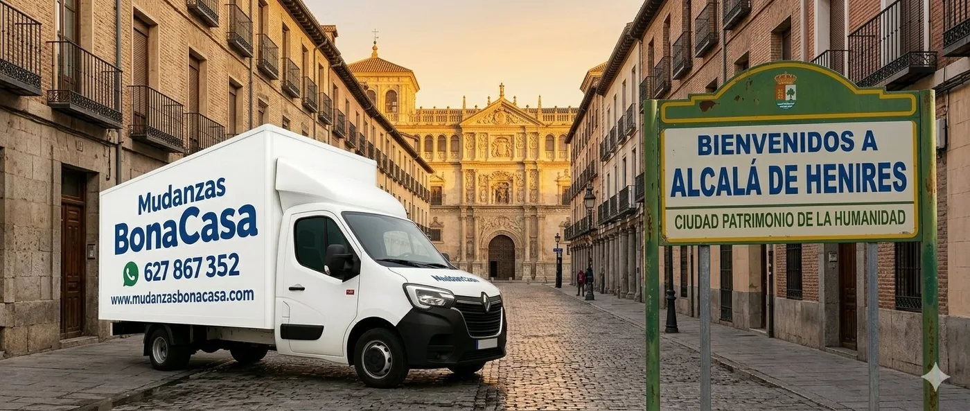 Mudanzas en Alcalá de Henares
