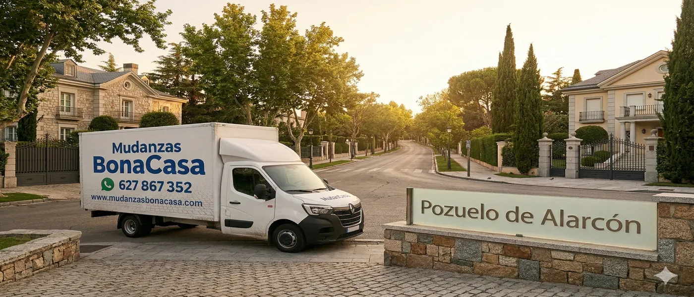 Mudanzas en Pozuelo de Alarcón