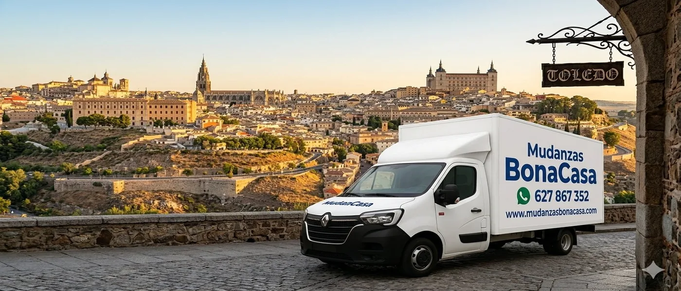 Vista panorámica de Toledo con el río Tajo